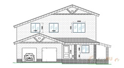 дом с цокольным этажем ФЛАГМАН