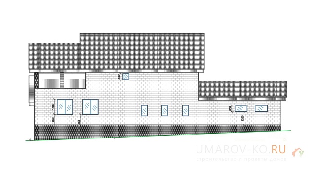 дом с цокольным этажем ФЛАГМАН